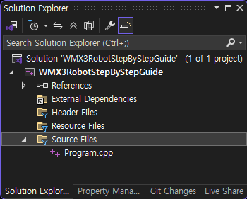 ../_images/ROBOT_OPTION_DOC_TUTORIAL_GENERATE_PROJECT_01_SOLUTION_EXPLORER.png